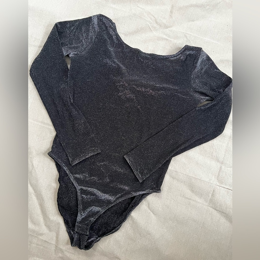 Vintage Anne Klein Metallic Bodysuit Size 10​​